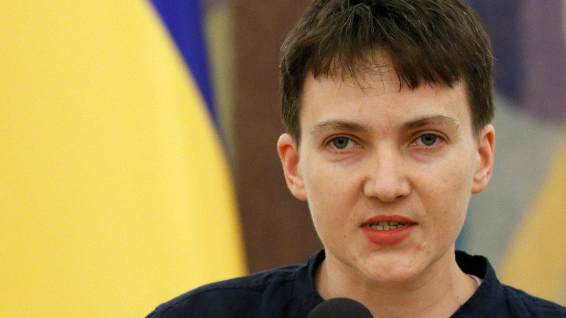 Ukrainian servicewoman Savchenko makes statement in Kiev