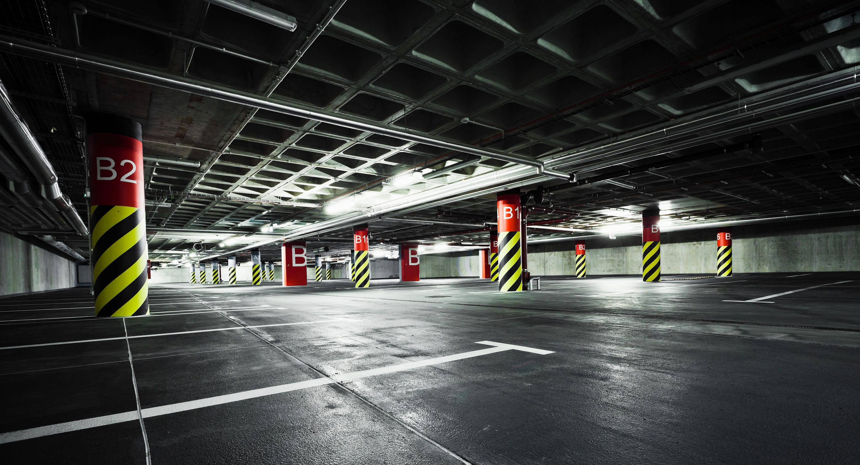 Parking Garage Creampie